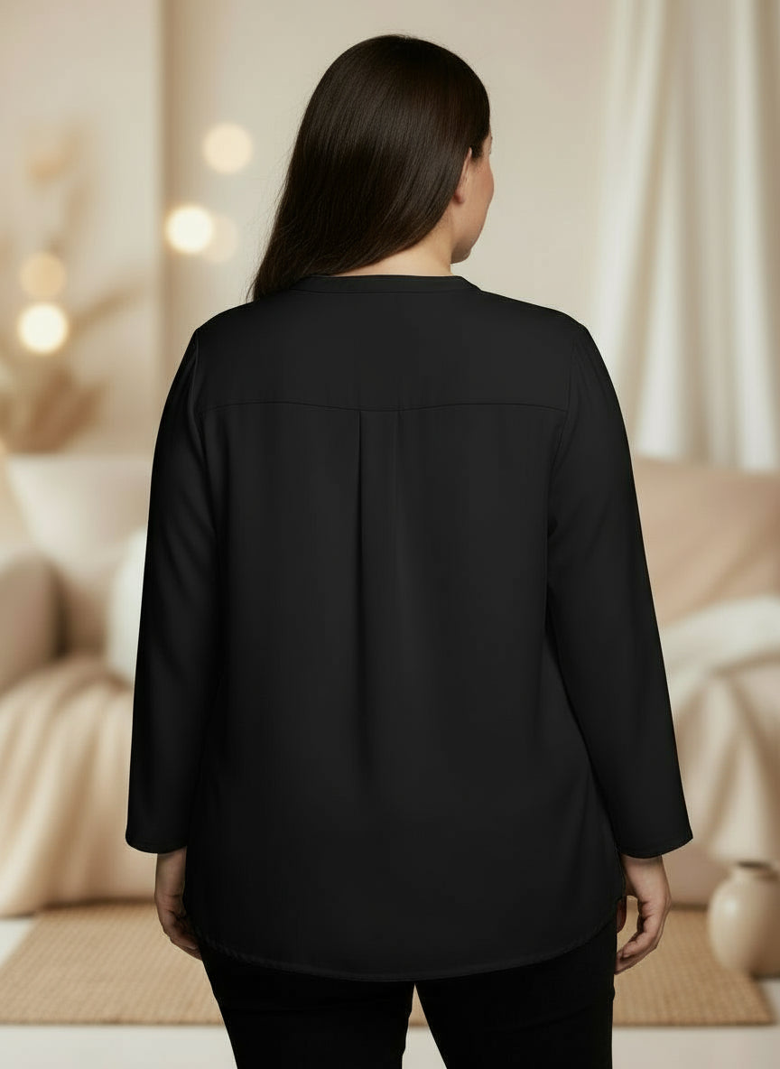 T-shirt manches longues femme grande taille