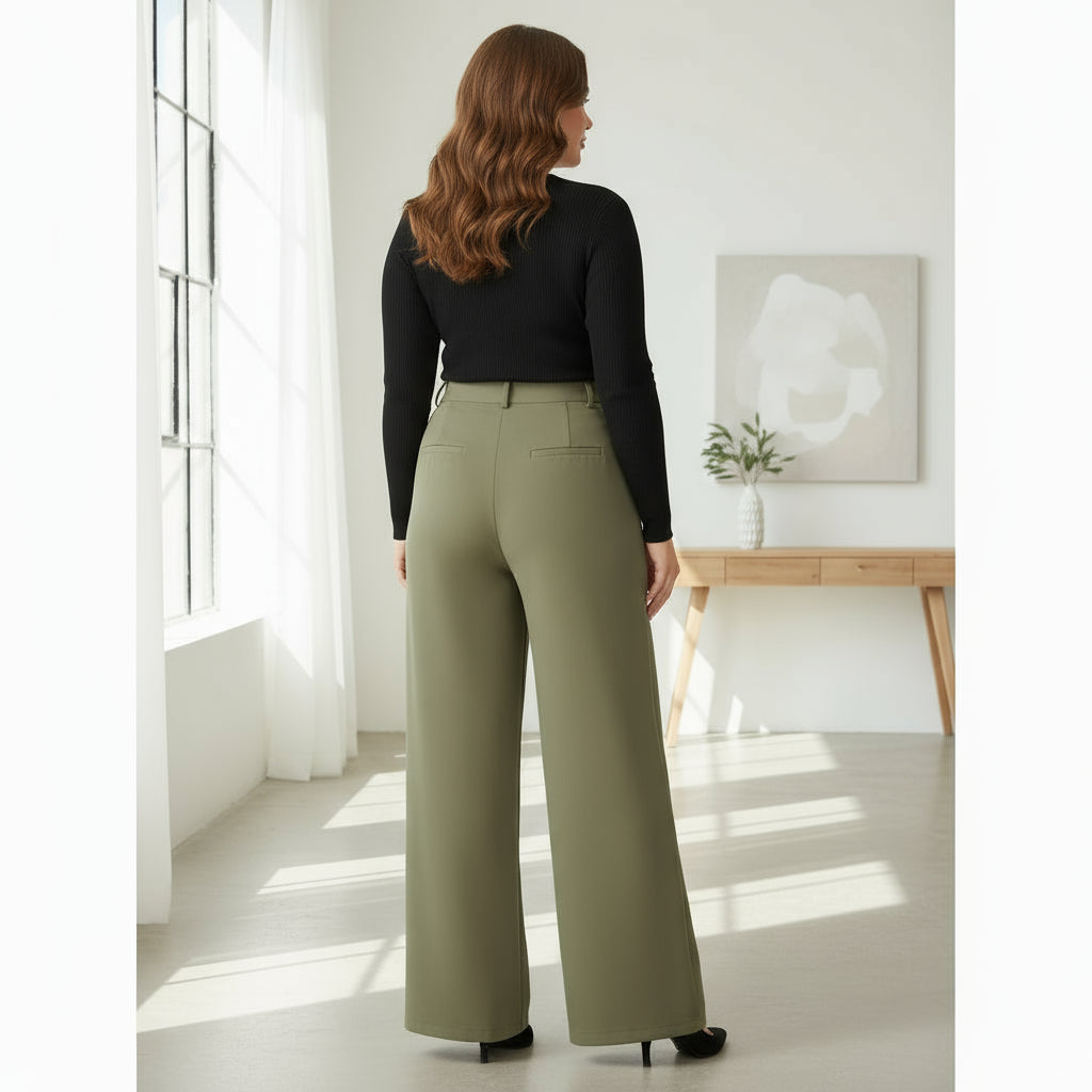 Pantalon Ample Casual pour femme Grande Taille