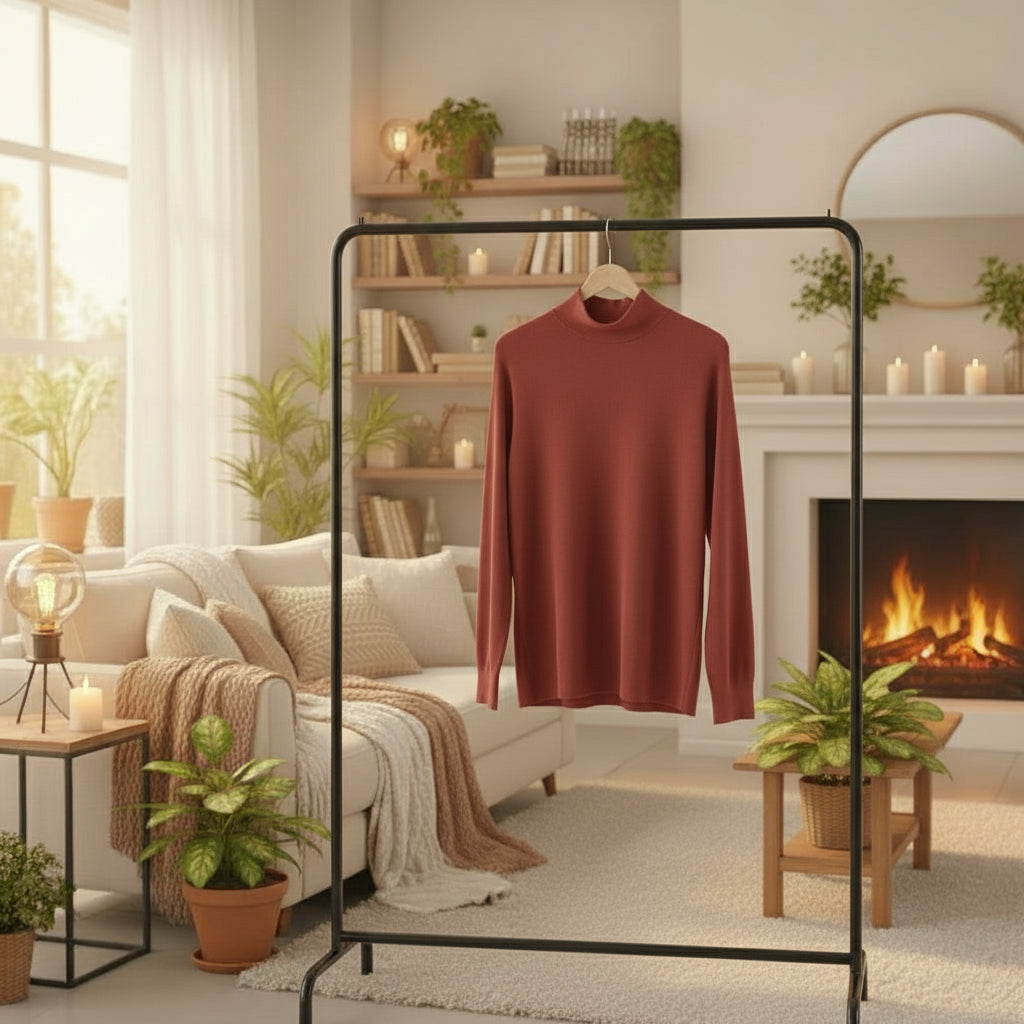 Pull col roulé femme grande taille