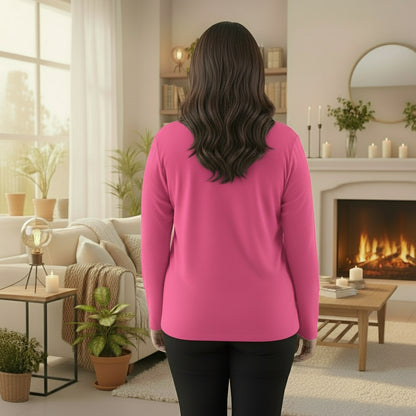 Pull col roulé femme grande taille