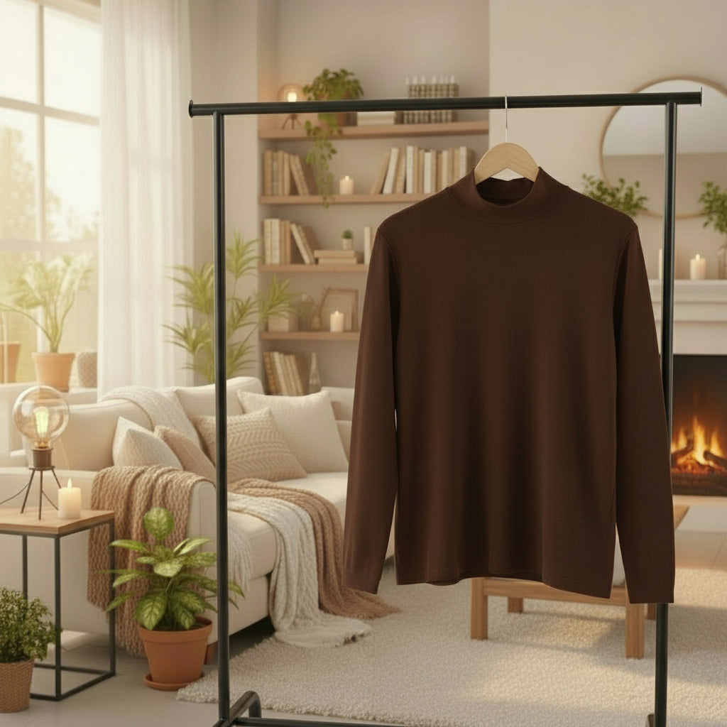 Pull col roulé femme grande taille