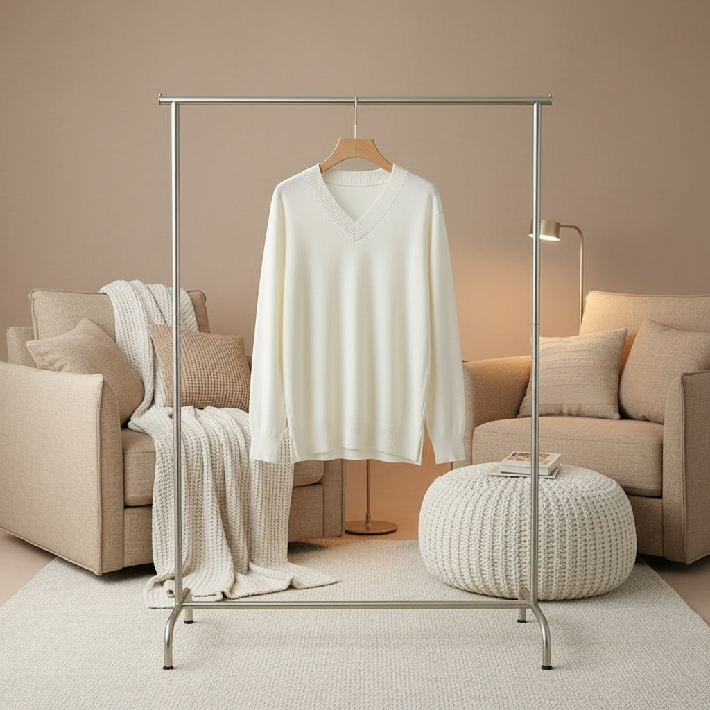 Pull  col en V femme grande taille