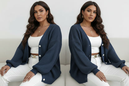 Pull grande taille, tricot ample pour femme