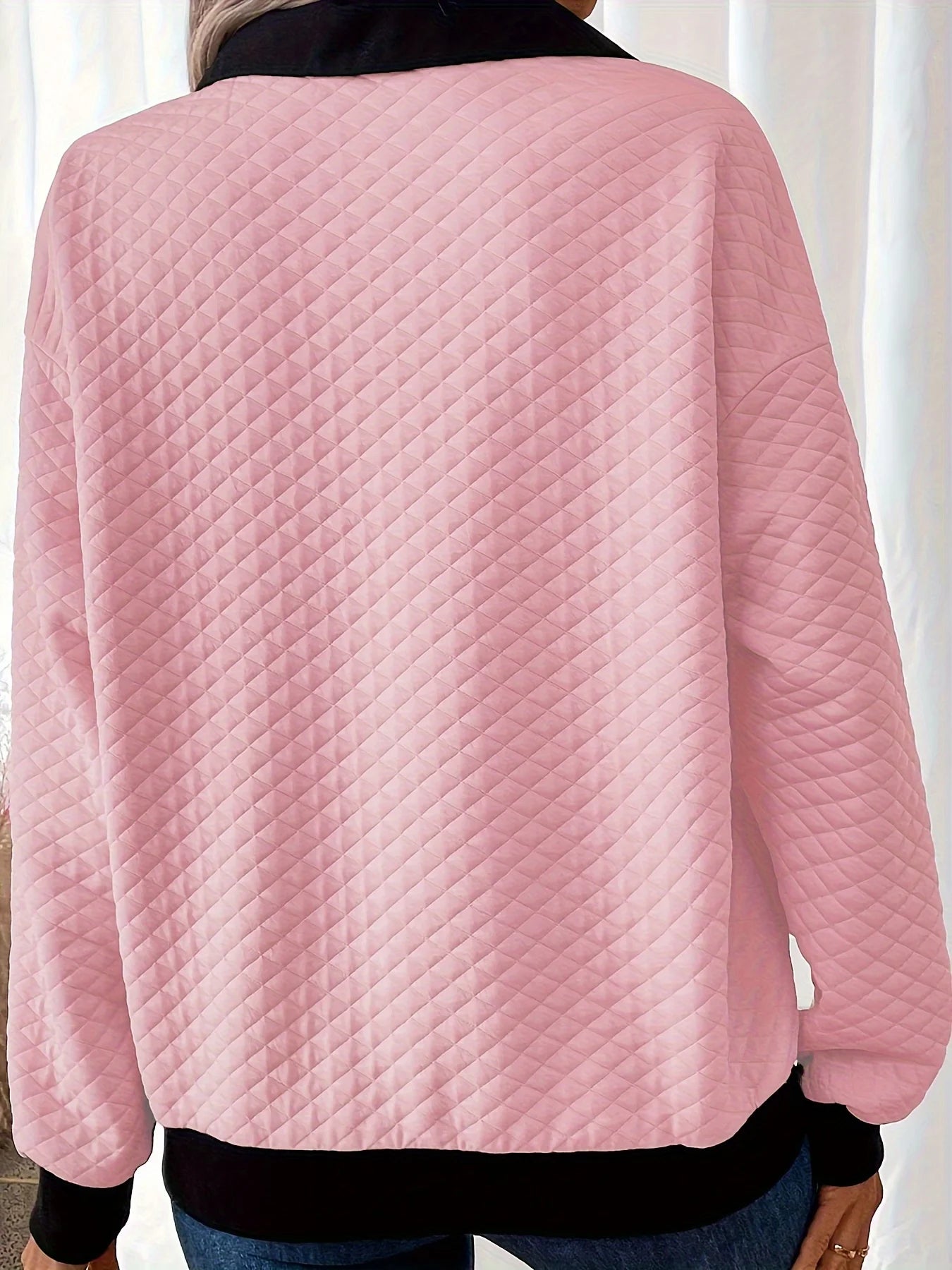 Pull en maille grande taille femme col rond