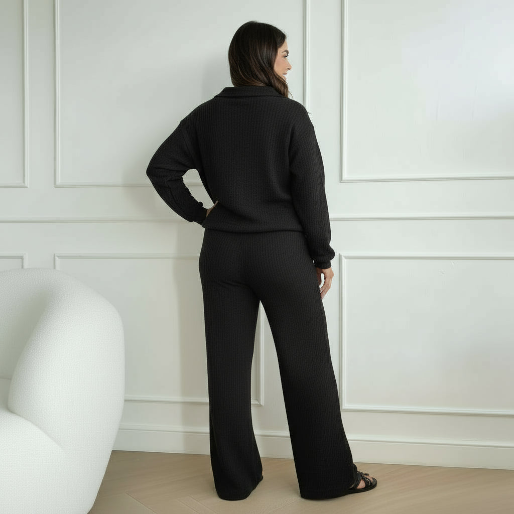 Ensemble deux pièces élégant et tendance grande taille