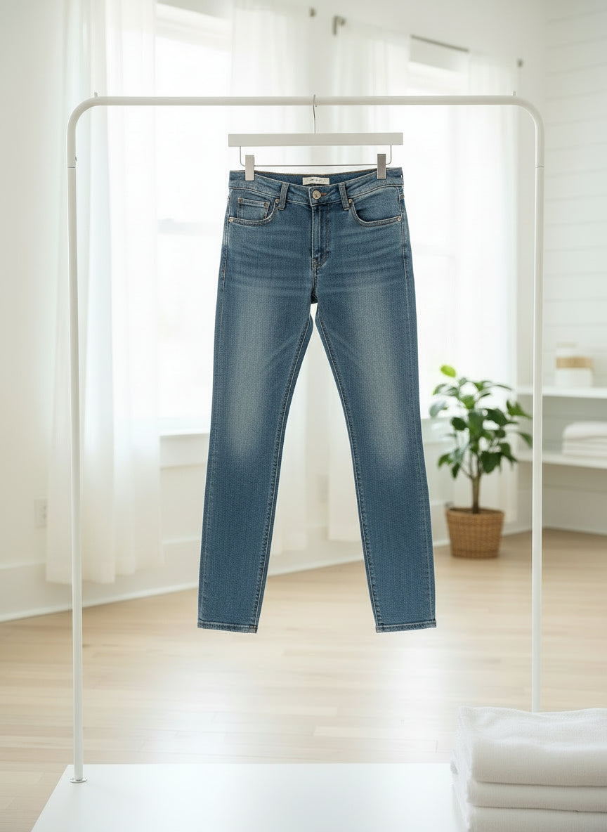 Jean  ample taille haute pour femme Grande Taille